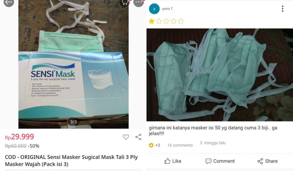10 Komplain pembeli online shop kurang fokus ini bikin ngakak