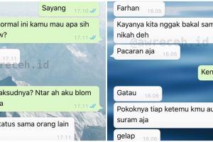10 Chat lucu pasangan minta putus ini bikin senyum getir