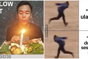 10 Meme lucu hari ulang tahun, bikin nyengir waktu tiup lilin