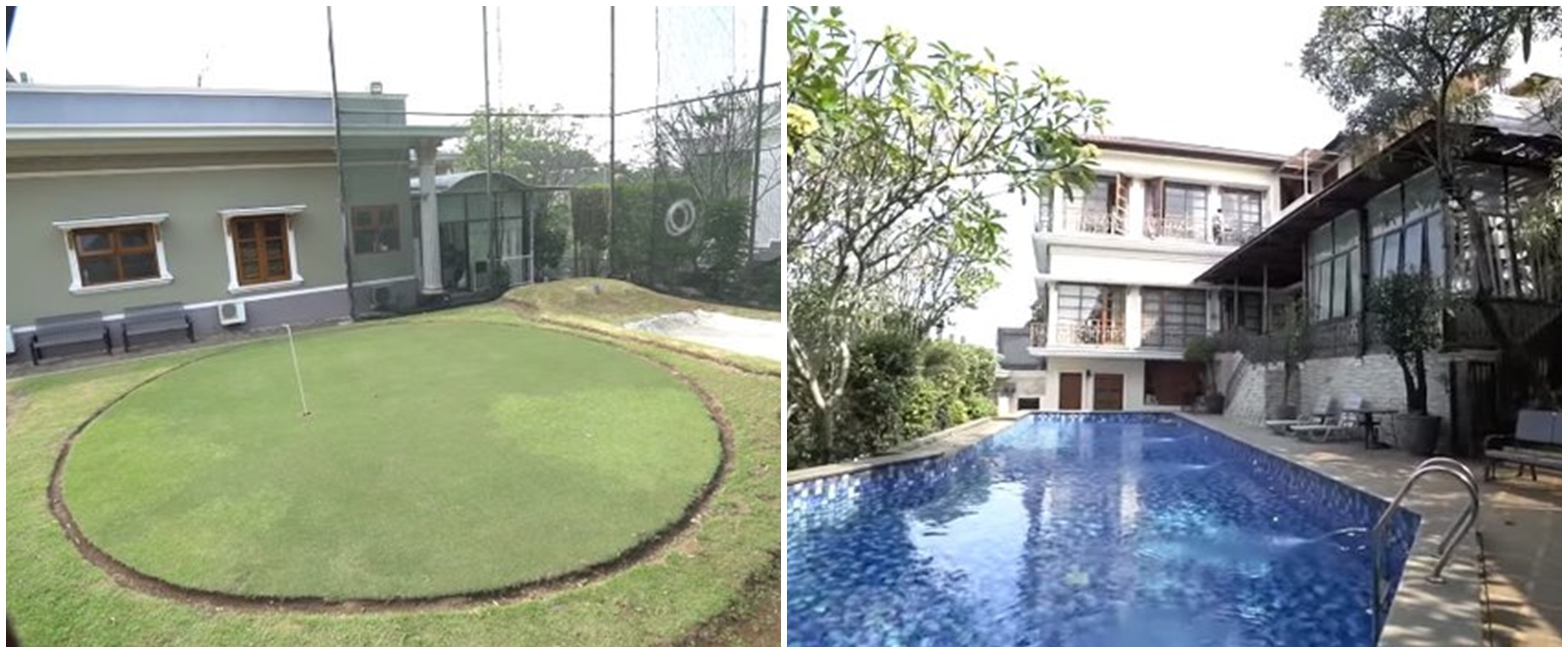 12 Potret rumah mewah Aleta Molly, ada badan pesawat parkir di halaman