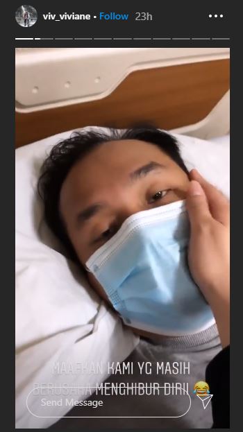 7 Potret kondisi Sammy Simorangkir usai operasi tulang kaki