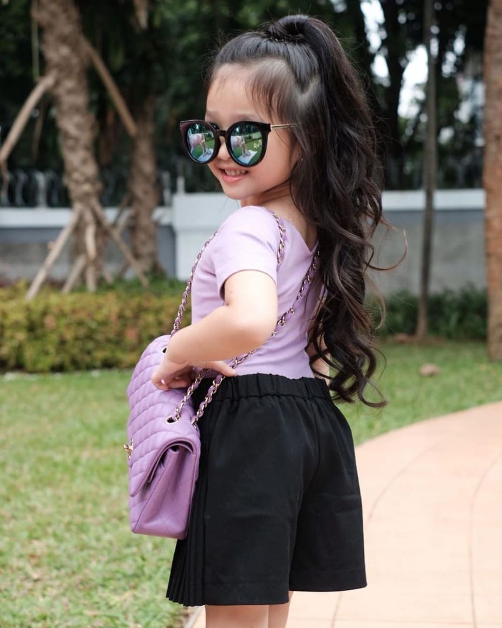 8 Potret Thalia Onsu ala model cilik, gayanya saingi sang mama