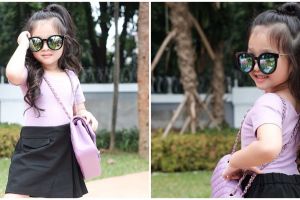 8 Potret Thalia Onsu ala model cilik, gayanya saingi sang mama