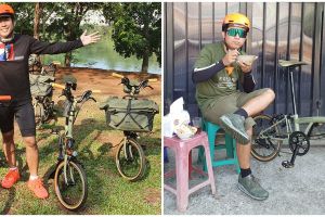 Penampakan koleksi 4 sepeda Denny Cagur, harganya bikin melongo
