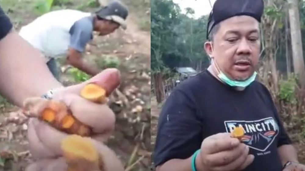 7 Potret aktivitas Fahri Hamzah usai tak duduk di DPR, panen singkong