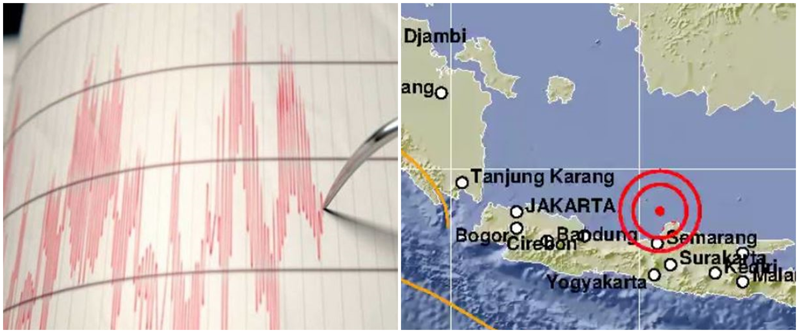 Gempa magnitudo 6,1 mengguncang Jepara, Jawa Tengah