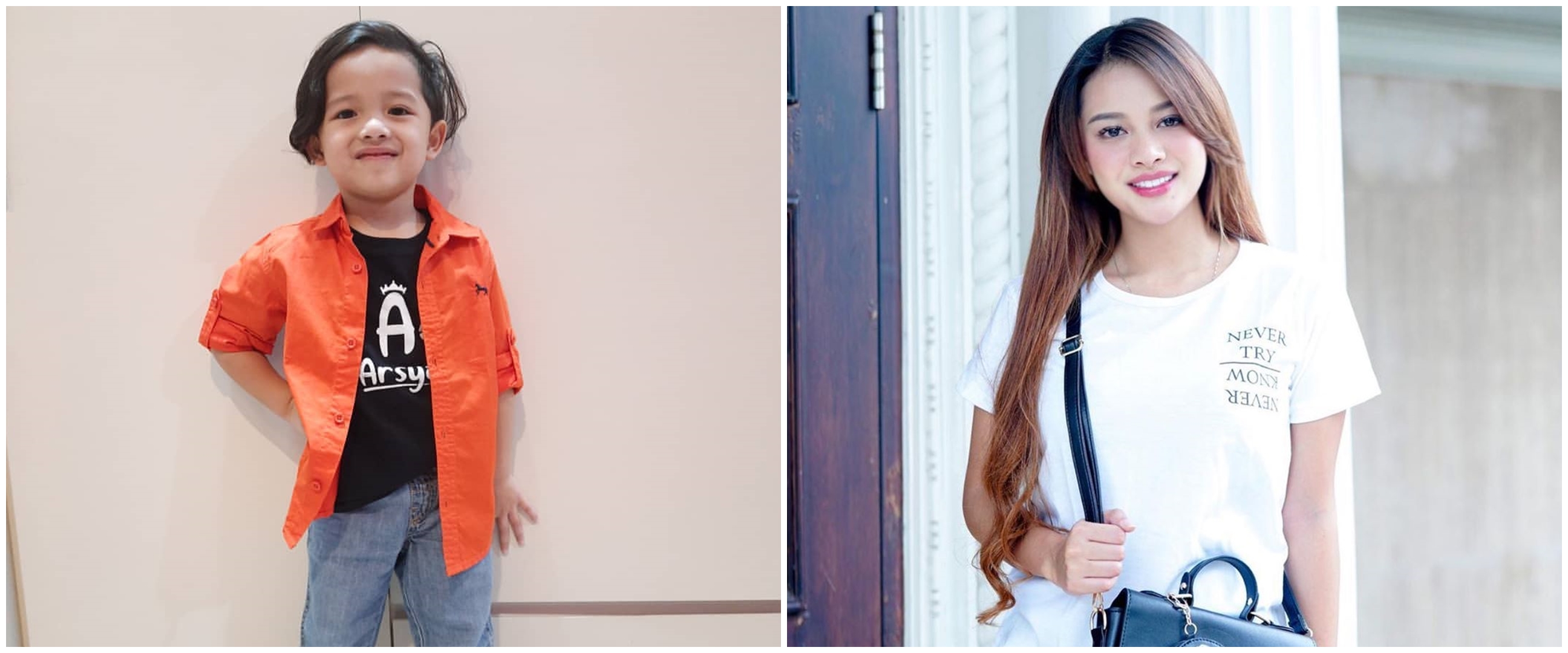 7 Potret masa kecil Aurel Hermansyah, dibilang kembaran Arsya