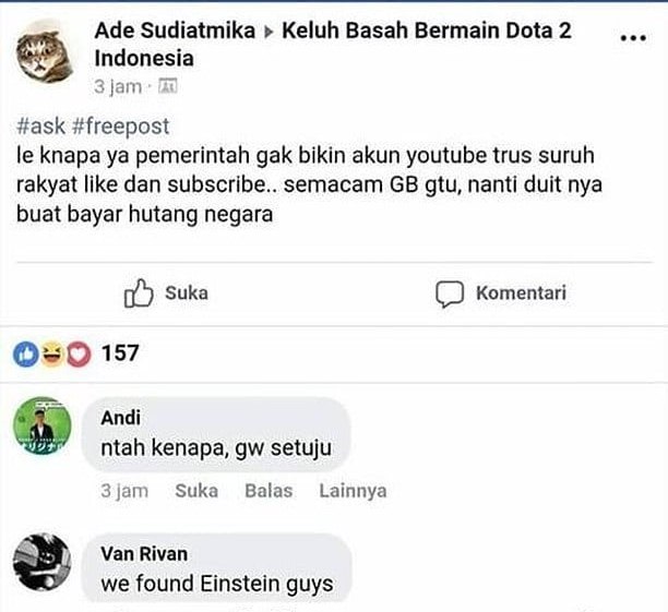 status Facebook minta saran © 2020 instagram.com status Facebook minta saran © 2020 instagram.com