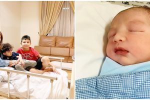 8 Momen Alessia Cestaro melahirkan anak ketiga