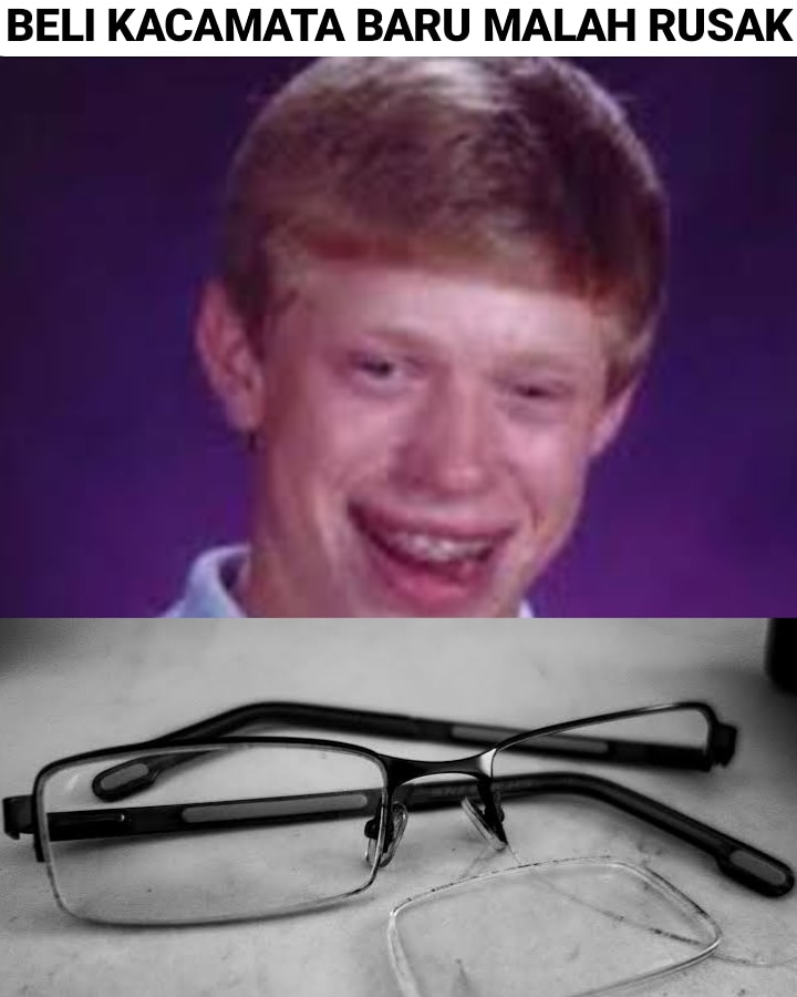 10 Meme yang dirasakan orang berkacamata, auto setuju