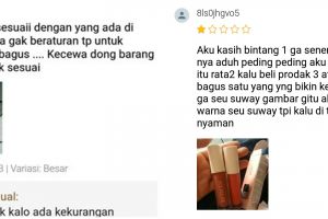 10 Komentar review produk online shop ini bikin gagal paham