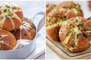 Resep dan cara membuat cream cheese garlic bread, roti ala Korea