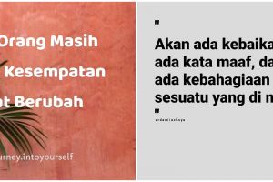 60 Kata-kata bijak memaafkan kesalahan seseorang, penuh makna