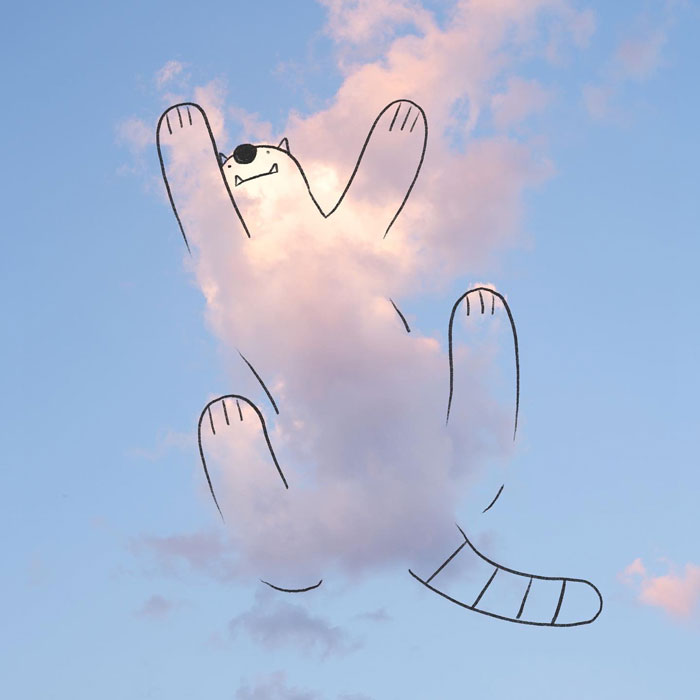 10 Gambar 'di atas' awan ini bukti kreatifnya imajinasi netizen