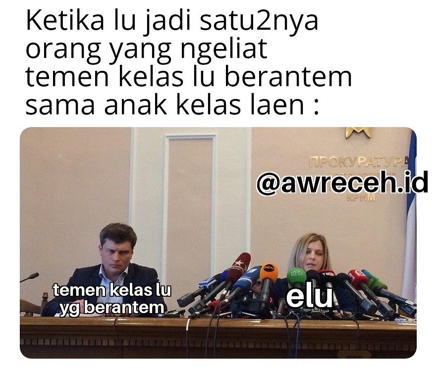 10 Meme lucu momen ngeselin di sekolah ini bikin nostalgia