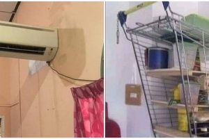 10 Cara nyeleneh pasang perabot rumah tangga ini bikin ketawa