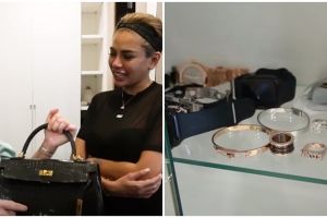11 Potret kamar Nikita Mirzani, walk in closet penuh koleksi mewah