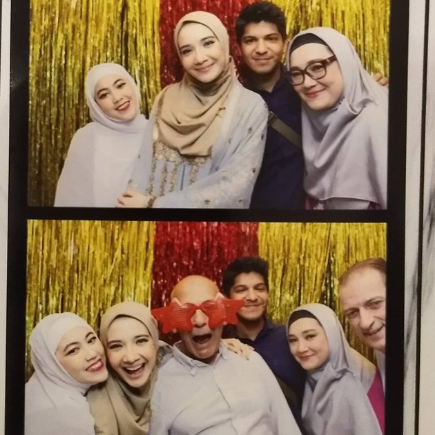 10 Momen Zaskia & Shireen Sungkar bareng ibu sambung, bak kakak adik