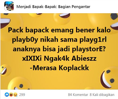 10 Status FB lucu ngomongin cinta di grup bapak-bapak ini kocak abis