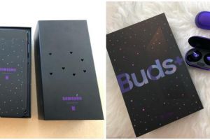Mengulik kemewahan Samsung S20+ dan Buds+ edisi khusus BTS
