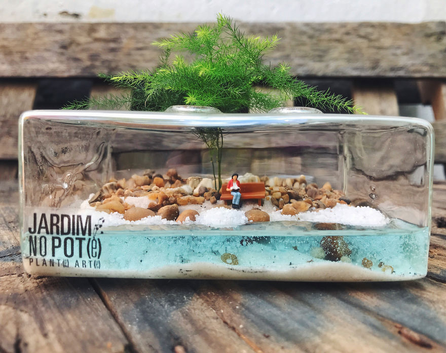 10 Potret terrarium ini desainnya keren banget, cocok untuk hiasan