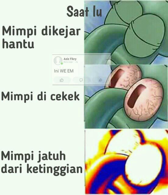 10 Meme lucu mimpi ini kocaknya bisa bikin tidur sambil senyum-senyum
