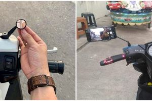 10 Benda nyeleneh dipasang pengendara ini bikin tepuk jidat