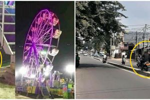 10 Momen nyeleneh menguji nyali ini bikin geleng kepala