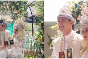 8 Momen akad nikah Dinda Hauw dan Rey Mbayang