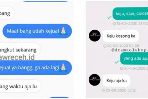 10 Chat lucu pembeli online shop ngeyel banget ini bikin ketawa