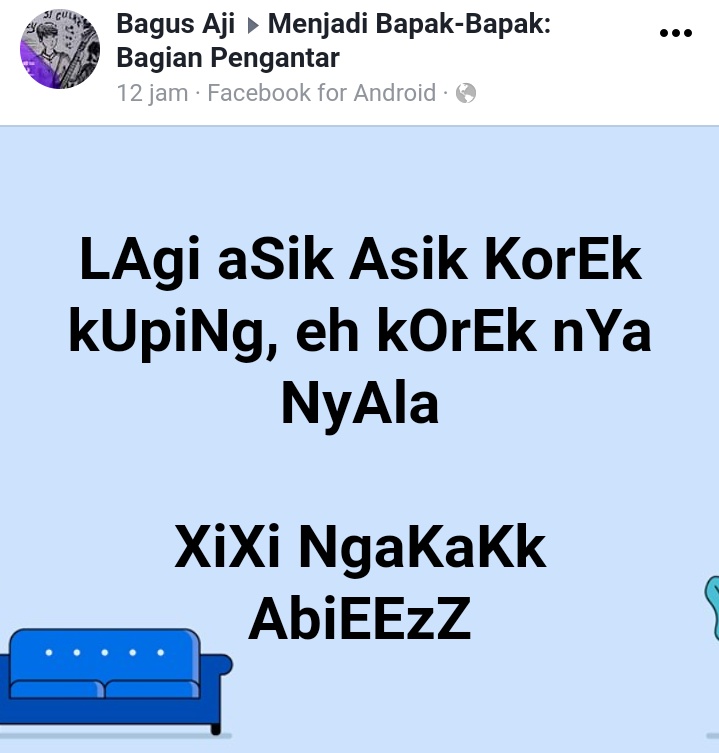10 Postingan di grup Facebook bapak-bapak ini lucunya receh abis