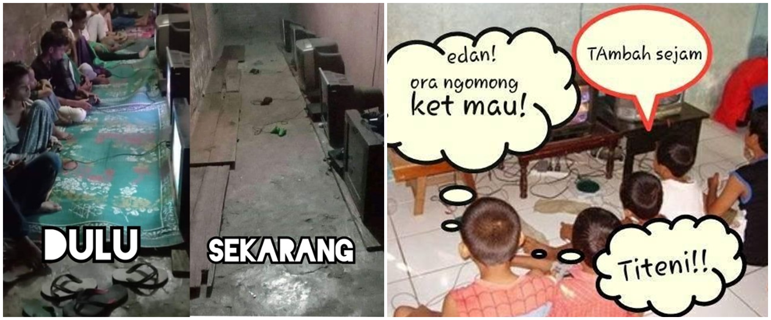 10 Meme kenangan di rental PS, bikin kangen masa kecil