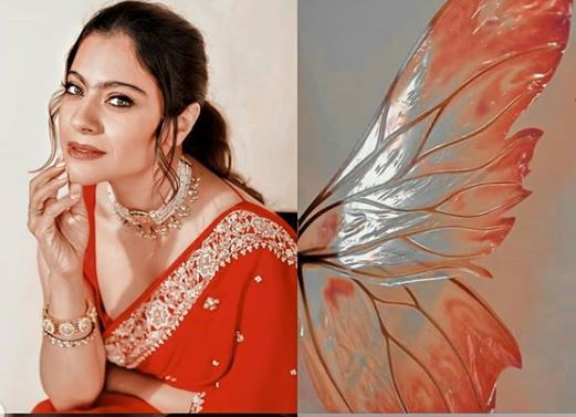 8 Editan foto Kajol memiliki sayap ini bagai ibu peri