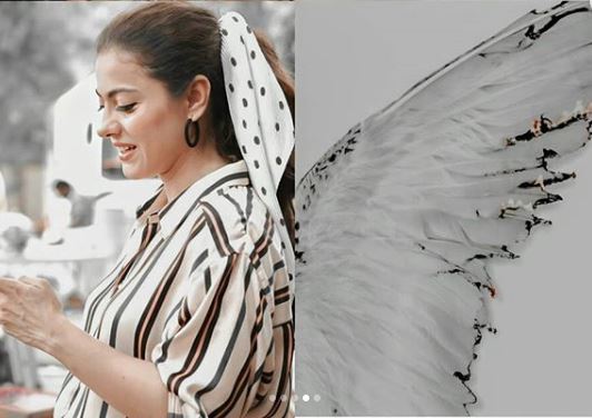 8 Editan foto Kajol memiliki sayap ini bagai ibu peri