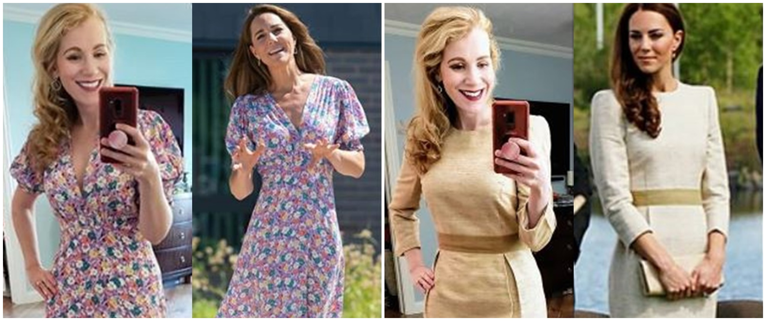 Demi tiru gaya Kate Middleton, wanita ini beli 15 baju tiap bulan