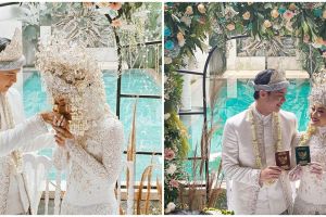 Gaya 9 seleb hadiri pernikahan Dinda Hauw, dress code serba putih