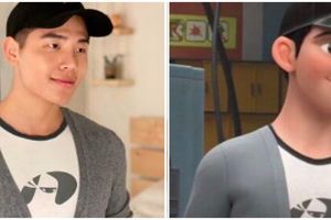 20 Potret orang biasa ini mirip banget dengan karakter animasi