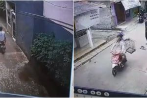 Maling kehilangan burung curian pasca senggol pejalan kaki, auto karma