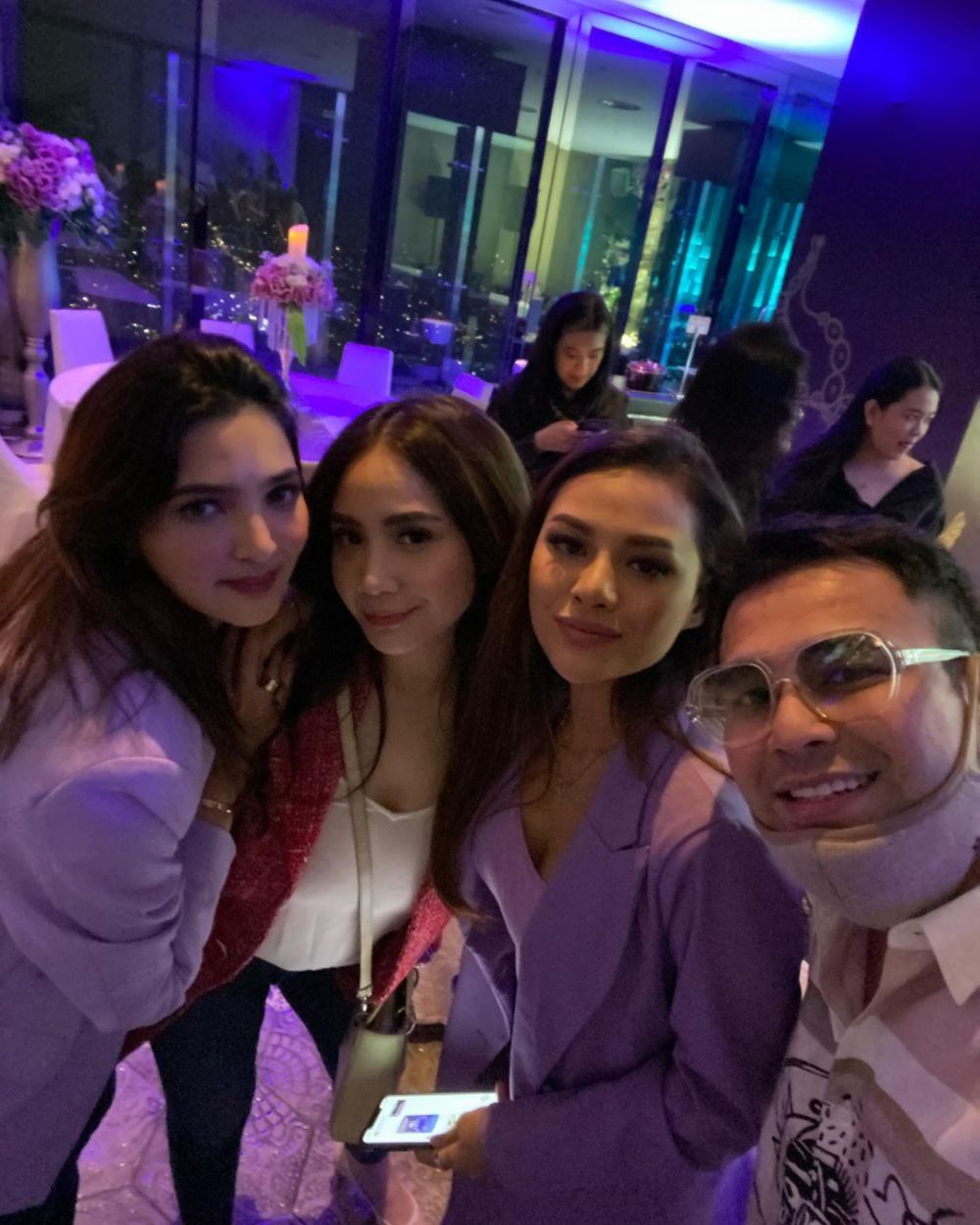 7 Momen seleb & publik figur hadiri ulang tahun Aurel Hermansyah