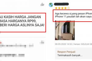 10 Komentar lucu pembeli online shop 'nggak tahu diuntung', kocak