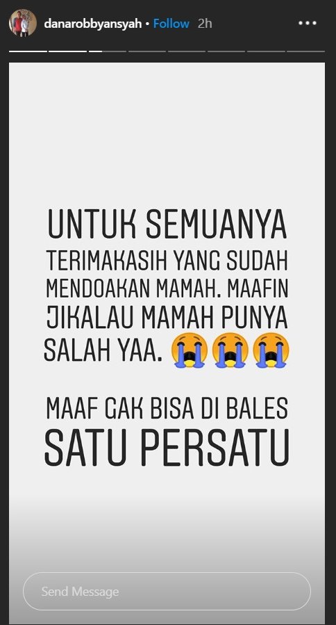 Nurhasanah, pengisi suara Doraemon versi Indonesia meninggal dunia