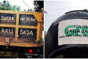 10 Peringatan lucu mohon jaga jarak di tempat umum, bikin ngakak