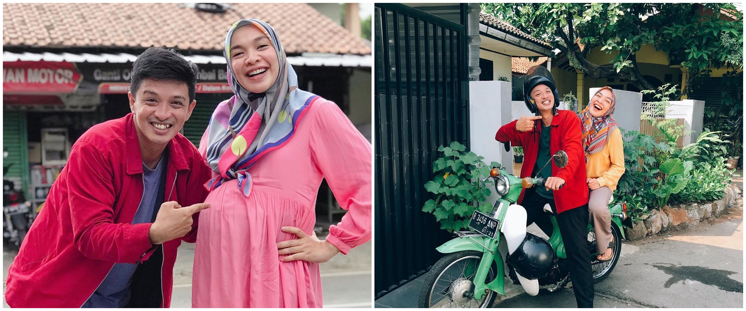 Sempat cuti hamil, ini 7 potret Tika Bravani kembali syuting 'TOP'