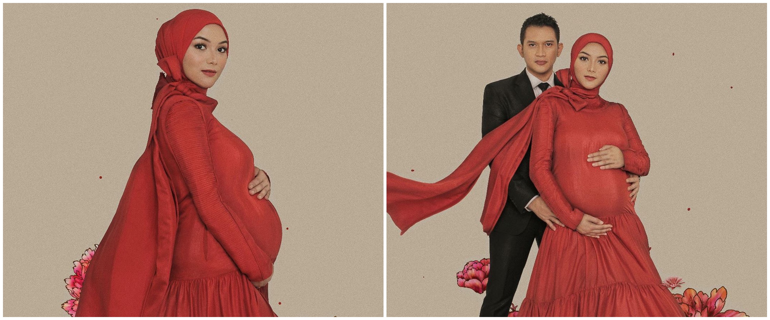 10 Gaya maternity Citra Kirana dan Rezky Aditya dalam berbagai tema