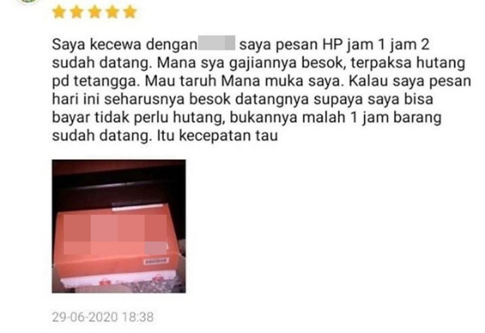 10 Curhatan pembeli online shop di testimoni ini ngeselin abis