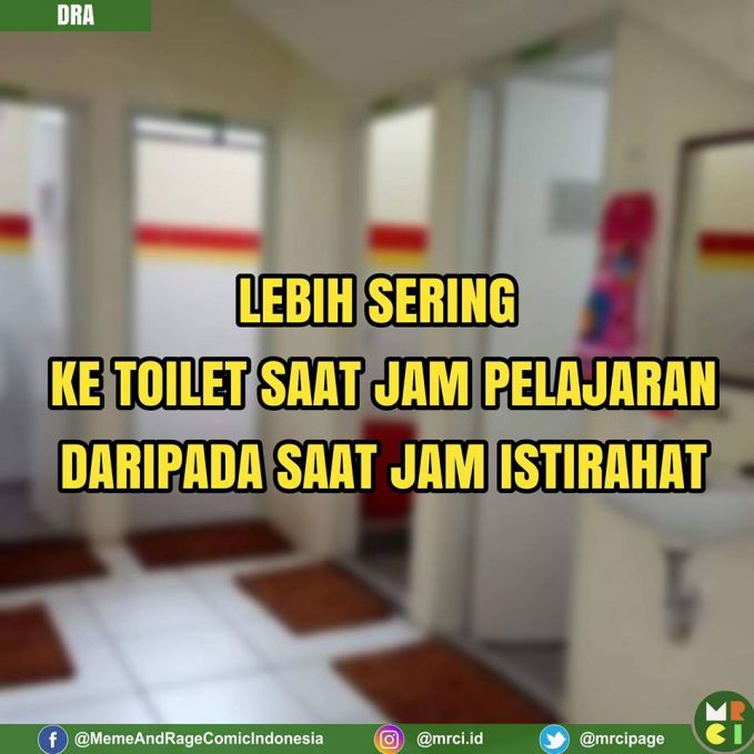 10 Meme lucu toilet sekolah ini bikin garuk-garuk kepala
