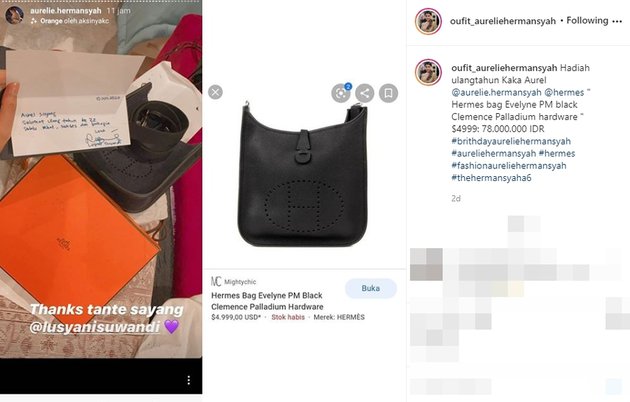 7 Kado mewah ultah Aurel Hermansyah ke-22, harganya fantastis