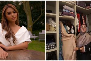 10 Potret kamar Aurel Hermansyah, walk in closet-nya bikin melongo