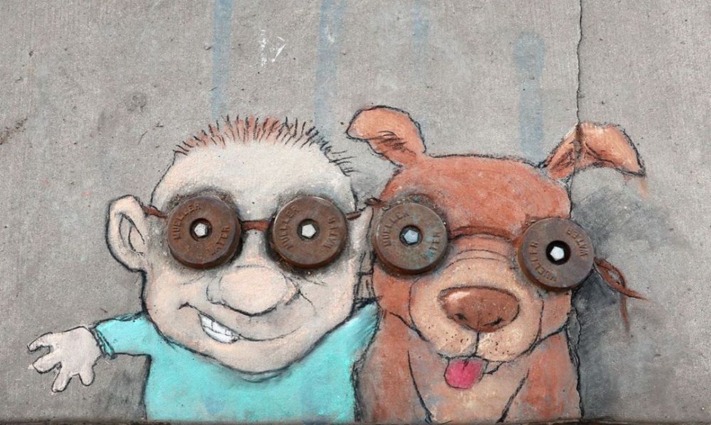 Benda jalanan jadi karya seni, 10 potretnya seperti 3D