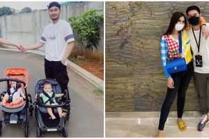 9 Momen Syahnaz dan Jeje main sepatu roda, terpeleset hingga jatuh